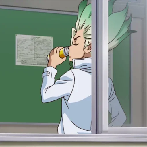 Стикер Senku Ishigami