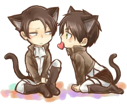 Стикер Eren / Levi