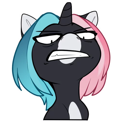 Стикер Shaggy Pink