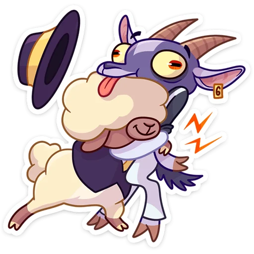 Стикер Шепард и Барри