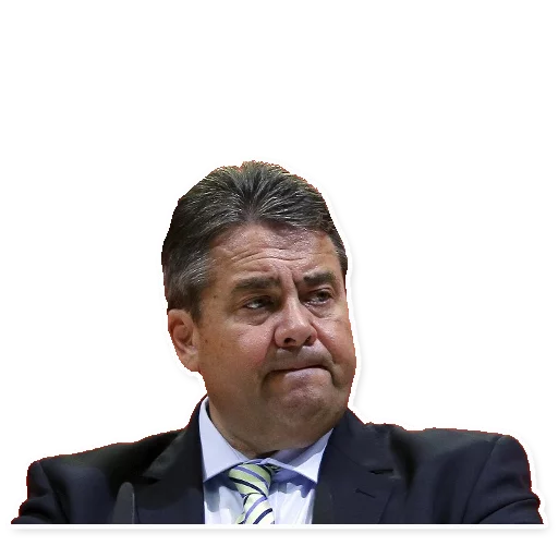 Стикер Sigmar Gabriel