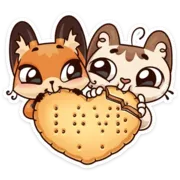 Стикер Когда просто любишь