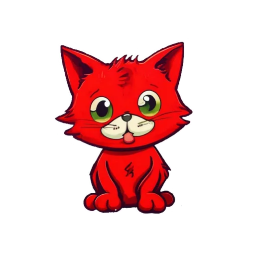 Стикер Котейка