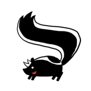 Стикер Скунс Волера