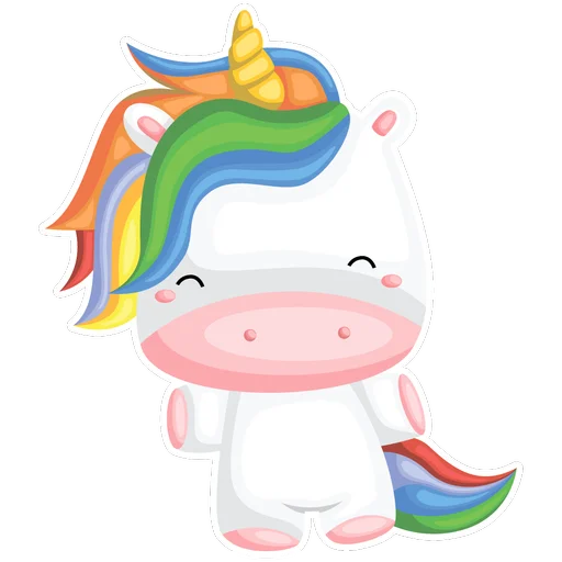 Стикер Unicorn