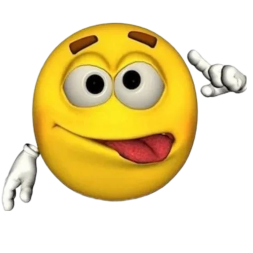 Стикер 3D Смайлики 2