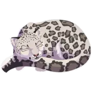 Стикер Снежный Леопард