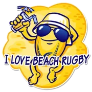 Стикер Snow and Beach Rugby