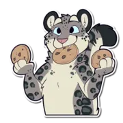 Стикер Snow Leopard