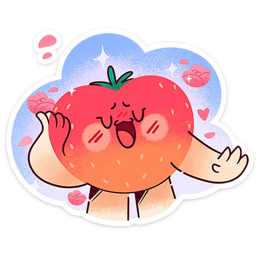 Стикер Клубничка Сонечка