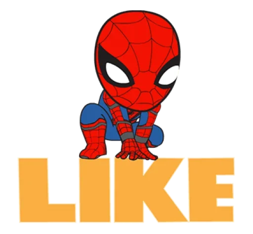 Стикер spiderman