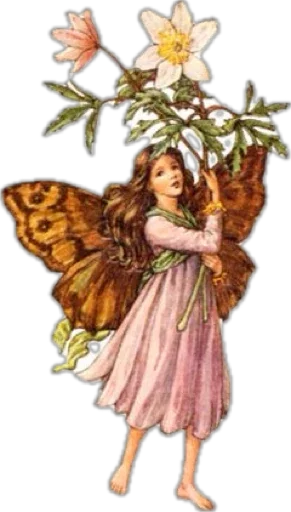 Стикер spring fairies