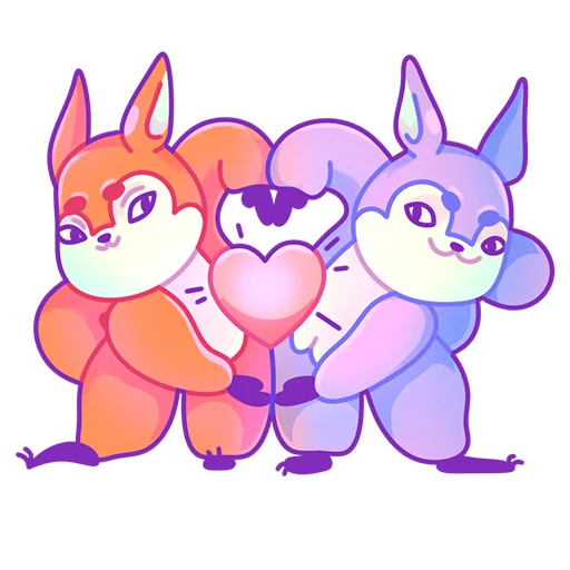 Стикер Squirtels