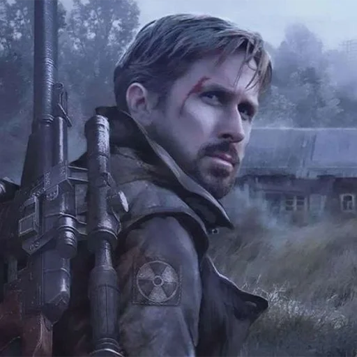 Стикер STALKER. Гослинг