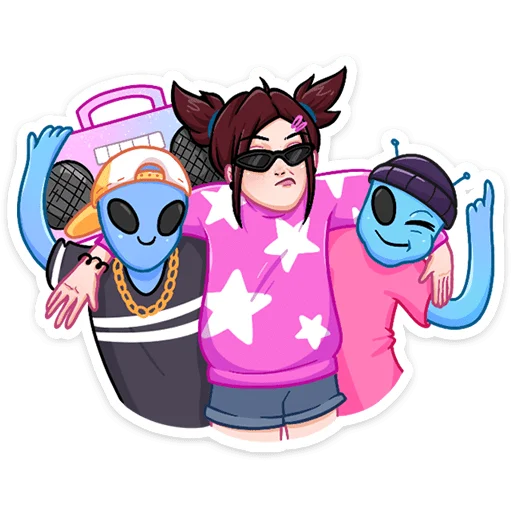 Набор стикеров