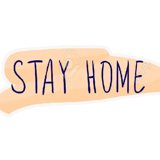 Стикер Stay Home