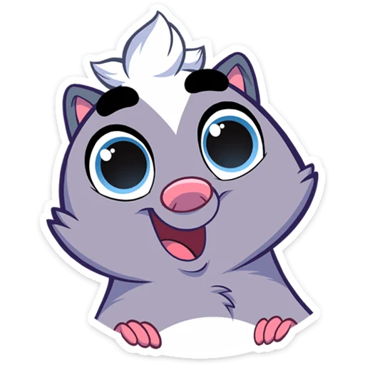 Стикер Скунс Стёпа