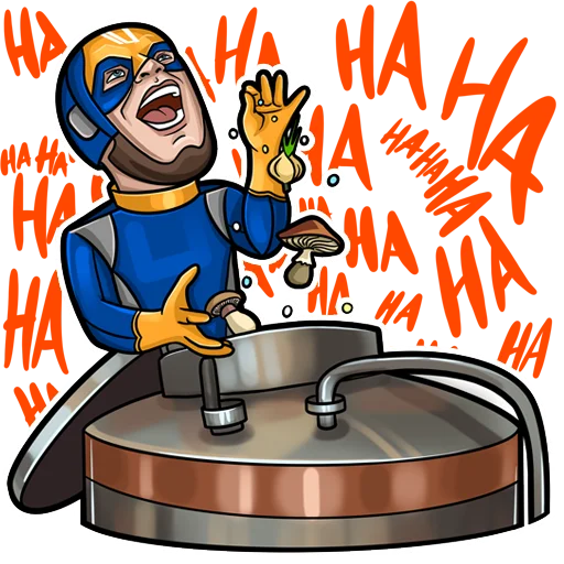 Стикер BEERMAN