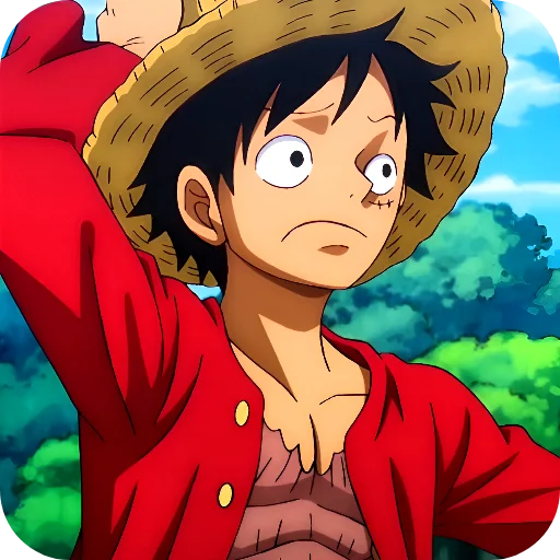 Стикер Monkey D Luffy