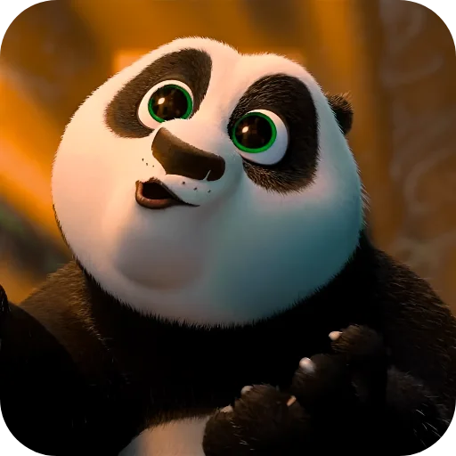 Стикер Кунг Фу Панда