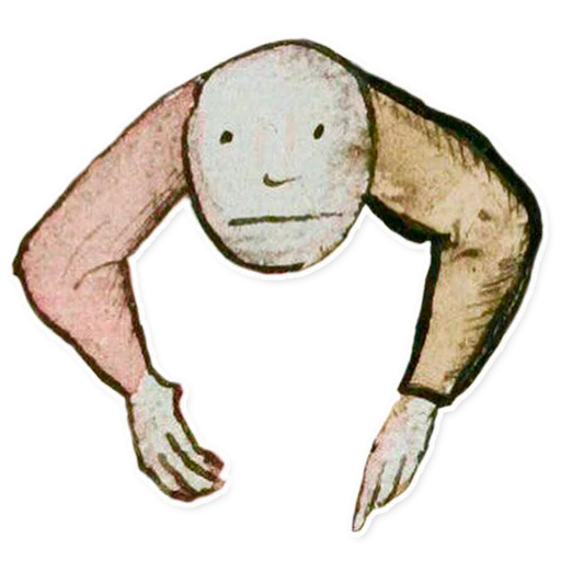 Стикер suffering medieval faces
