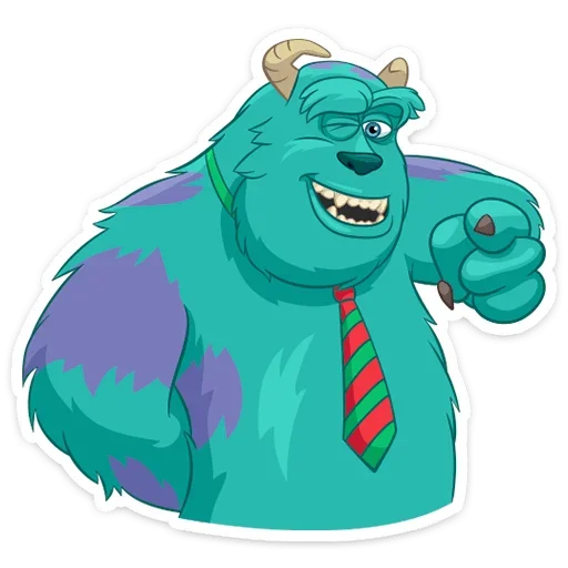 Стикер Джеймс П. Салливан