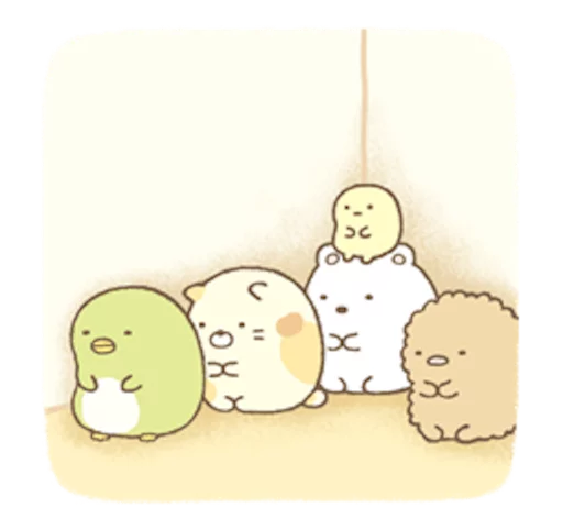 Стикер Sumikko Gurashi