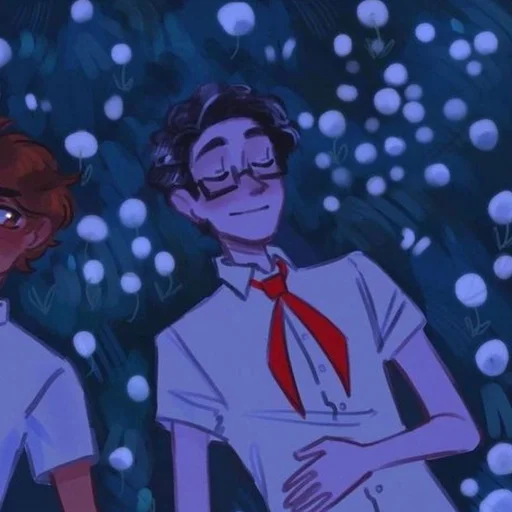 Стикер Лето в пионерском галстуке