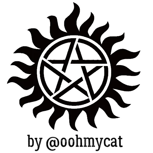 Стикер Сверхъестественное sticker pack