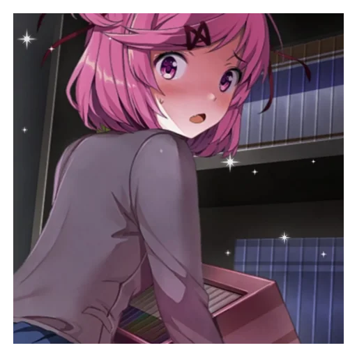 Стикер ‧ ♡₊ 🧁⊹ нацуки ₊ ♡.°