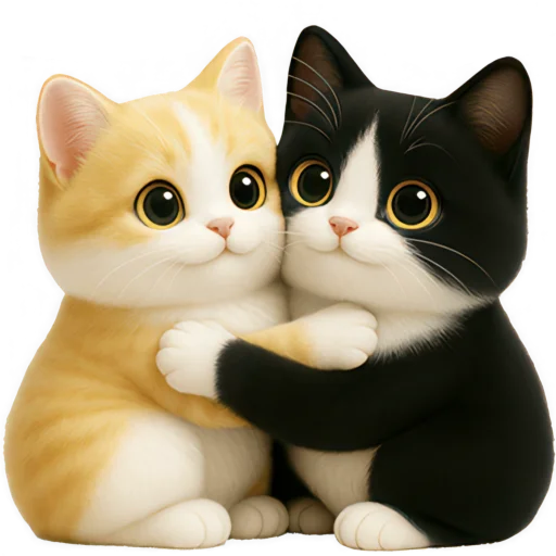 Стикер Милая парочка