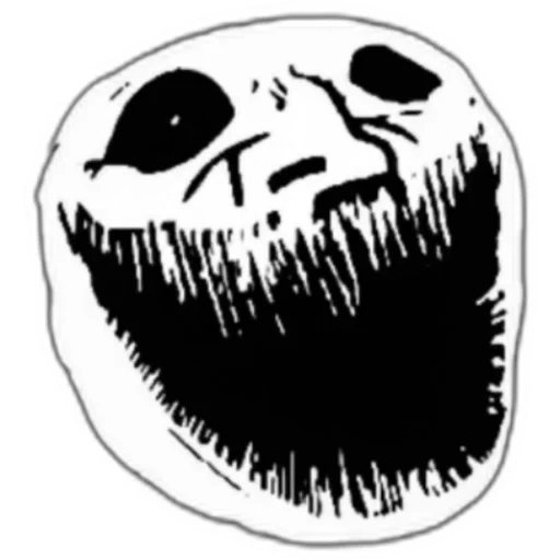 Стикер Trollfaces