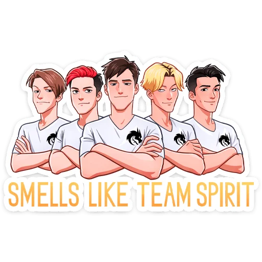 Стикер Team Spirit