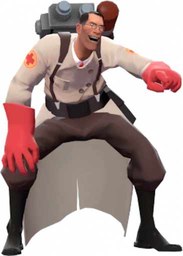 Стикер team fortress 2 medic