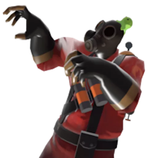 Стикер Team Fortress 2 Pyro