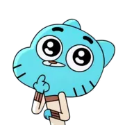 Стикер The Amazing World Of Gumball