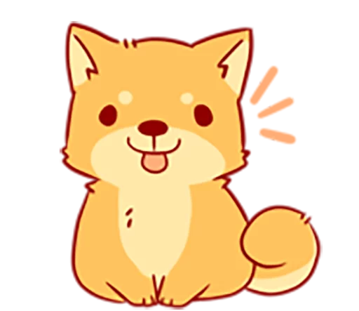 Стикер Tibi the Shiba Inu
