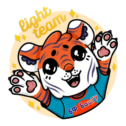 Стикер ТИГР