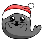 Стикер Тюлень Тюля