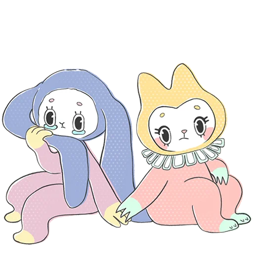 Стикер Уля и Чуля Без Текста