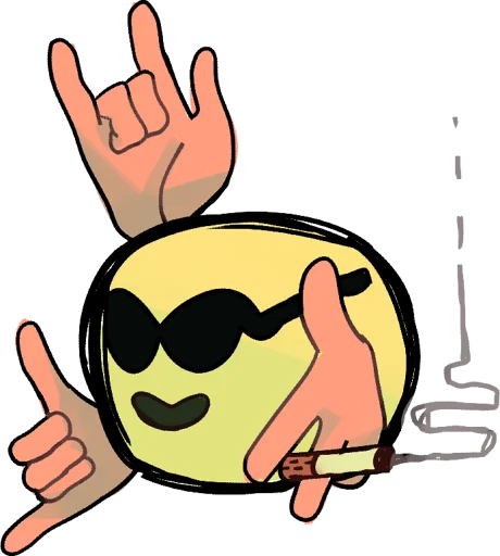 Стикер i have a fucking anxiety