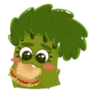 Стикер Малышка Брокколи 2