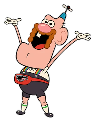 Стикер Uncle Grandpa