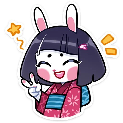 Стикер Усагичи