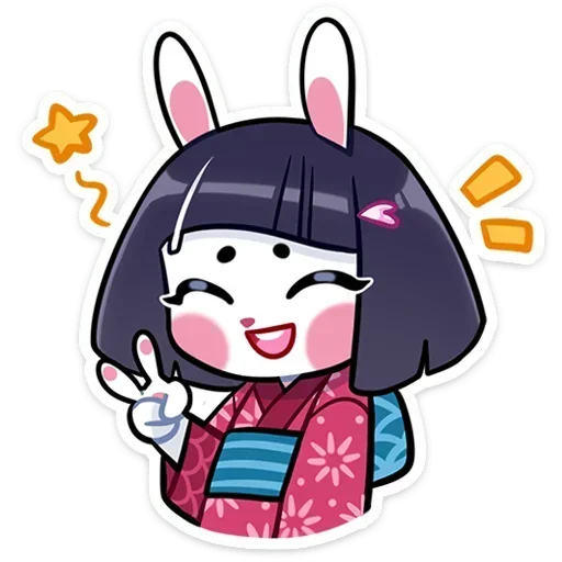 Стикер Усагичи