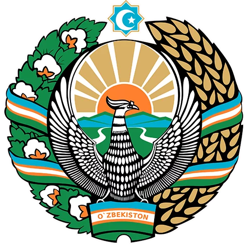 Стикер Uzbekistan