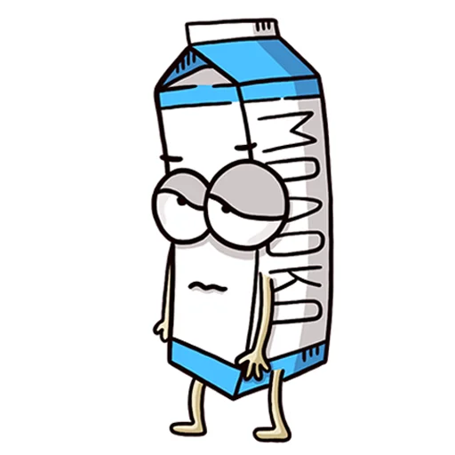 Стикер В холодильнике