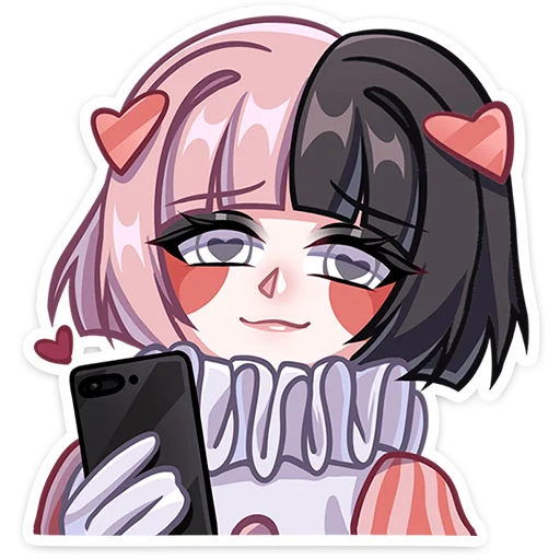 Стикер Валентинка Маф