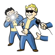 Стикер Vault boy