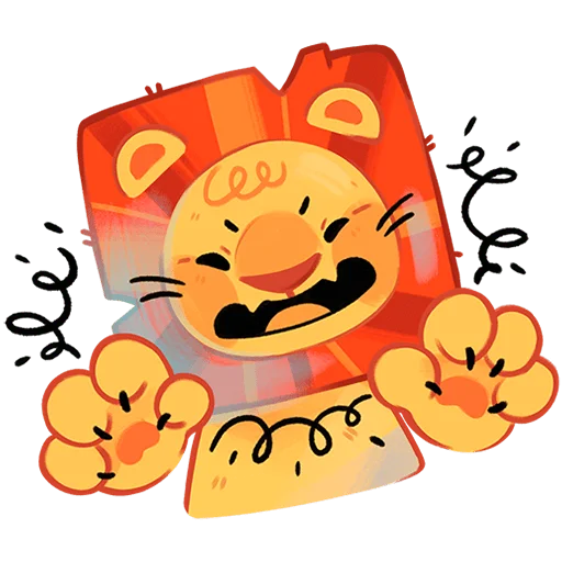 Стикер Животная братва Без Текста